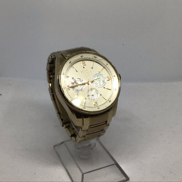 Fossil BQ1071 Womens Gold Stainless Steel Analog Dial Quartz Genuine Watch JK818 - Picture 10 of 15